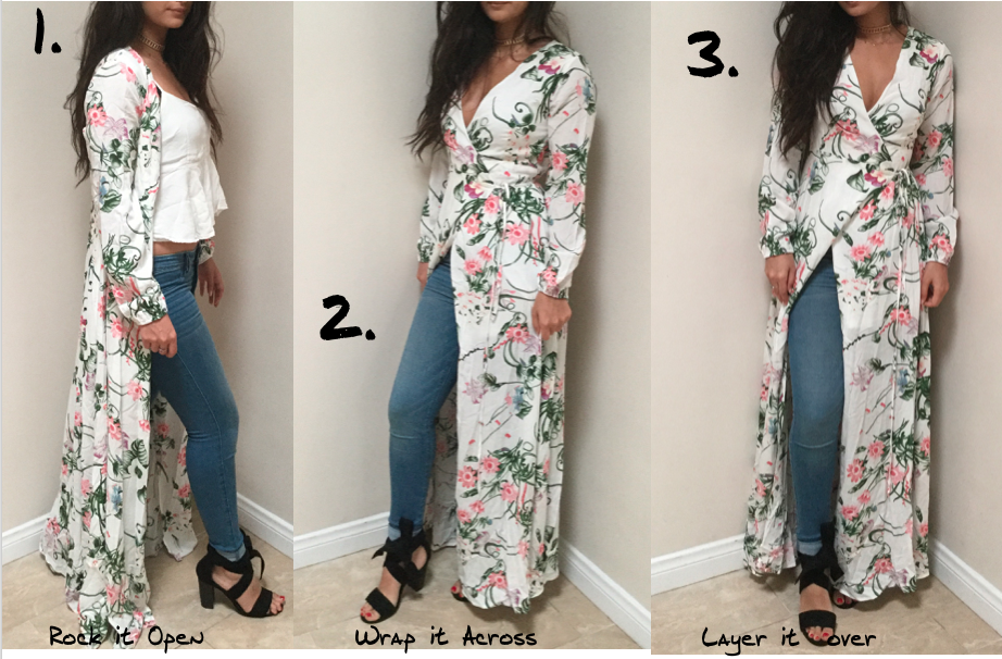 Robe Layer dress over jeans trend streetstyle